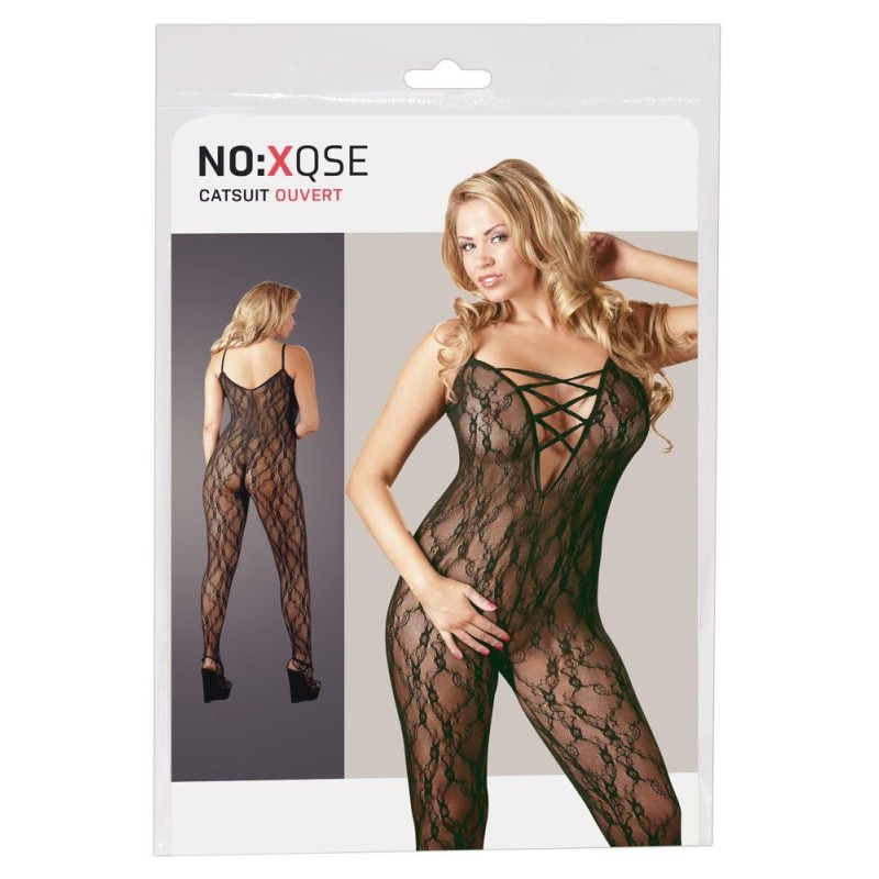 Catsuit schwarz XXL-XXXL